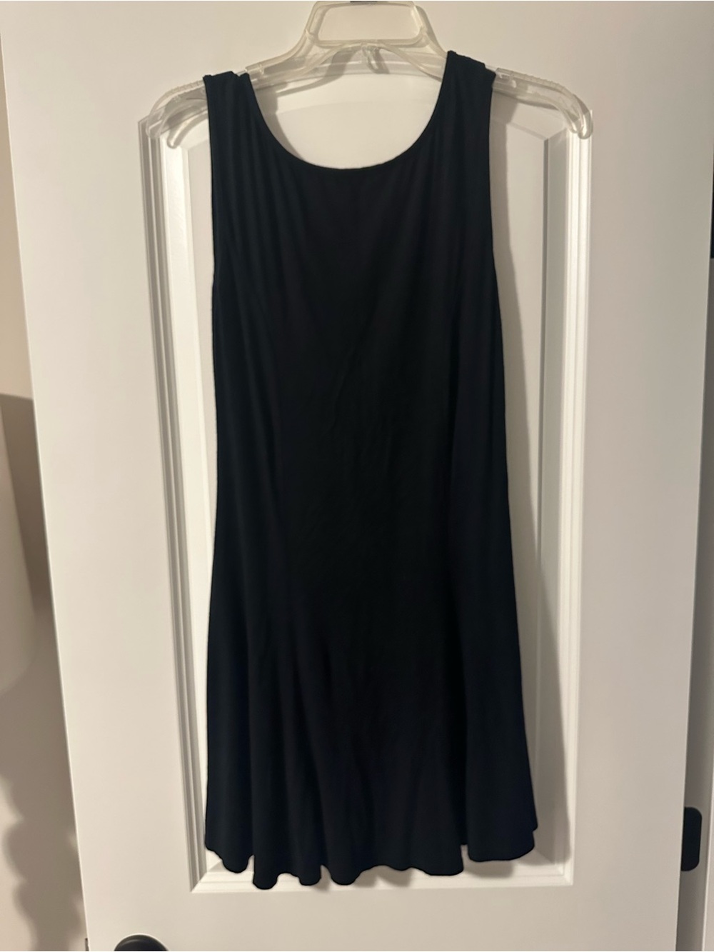 ASOS Size 6 Black Sleeveless A-Line Dress